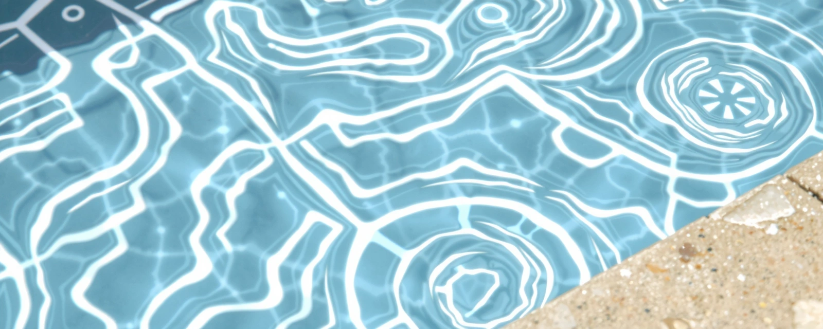 Wasserwellen Transparenz